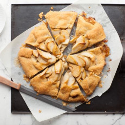 Flat Apple Pie with Perfect Pie Crust