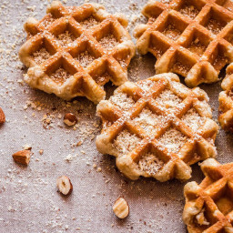Flaxseed and Almond Meal Waffle
