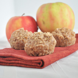 Flourless Apple Almond Muffins