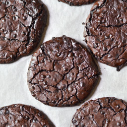 Flourless Chocolate Fudge Cookies