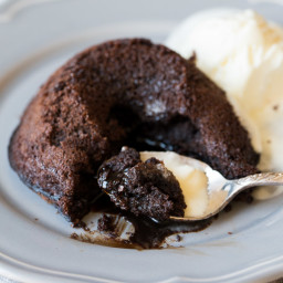 Flourless Chocolate Lava Cakes and a review of The Ultimate Cookbook from