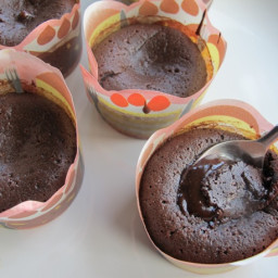 Flourless Chocolate Lava Cakes Recipe