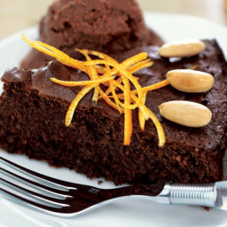 Flourless Chocolate-Orange Almond Cake