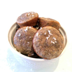 Flourless Lemon Poppy Seed Mini Muffins