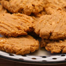 Flourless, Sugar-Free Peanut Butter Cookies