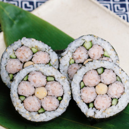 Flower Sushi Roll Recipe by Tasty