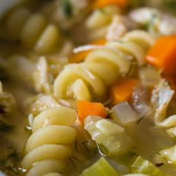 Flu Fighting Chicken Noodle Soup