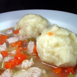 Fluffy Dumpling Chicken Soup