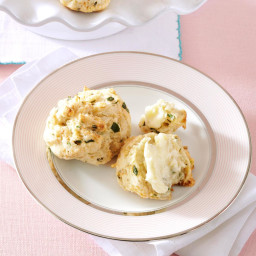 Fluffy Herb Drop Biscuits