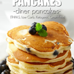 Fluffy Keto Pancakes - Lupin Flour Pancakes