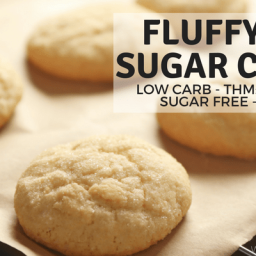Fluffy Keto Sugar Cookies