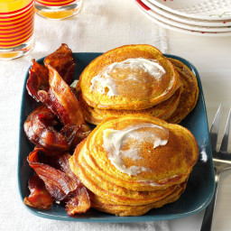 Fluffy Pumpkin Pancakes Recipe