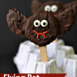 Flying Bat Cookie Pops