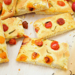 Focaccia Recipe With Tomato And Rosemary + Giveaway