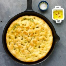 Focaccia with Fresh Herbs