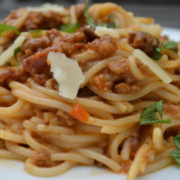 Foodie Friday: Pasta Bolognese {Gluten-Free}