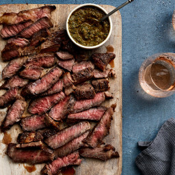 Foolproof Chuck Steak with Smoky Chimichurri