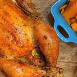 Foolproof Sunday Dinner: Julia Child's Roasted Chicken + Glazed Carrots