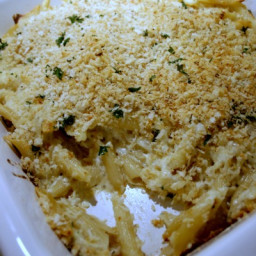 Four Cheese Baked Pasta