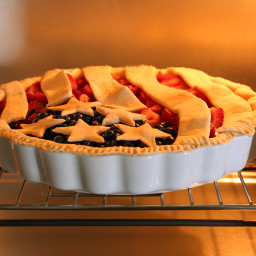 Katherine's Fourth of July Berry Pie