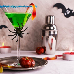Frankentini Halloween Cocktail