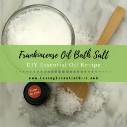 Frankincense Oil in Bath with DIY Bath Salts Recipe