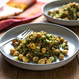 Freekeh, Chickpea and Herb Salad