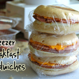 Freezer Breakfast Sandwiches
