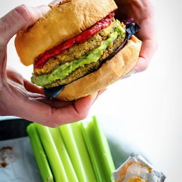 Freezer Friendly Homemade Vegan Veggie Burgers {Grain Free, Soy Free}