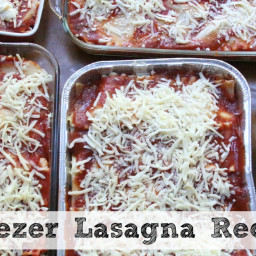 Freezer Friendly Lasagna Recipe