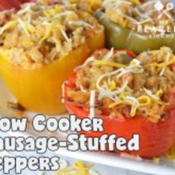 Freezer-Friendly Sausage-Stuffed Peppers