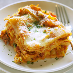 Freezer Meal: Slow Cooker Veggie Lasagna