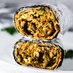 Freezer Vegan Breakfast Burrito – Emilie Eats