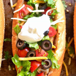 French Bread Tacos