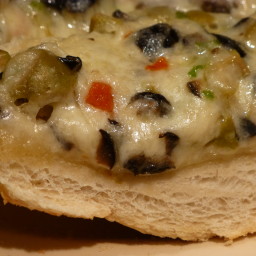 French Bread with cheesy topping