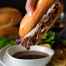 French Dip Sandwich {Slow Cooker Method}