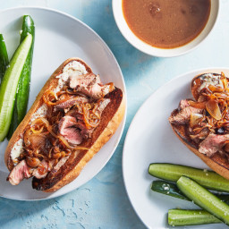French Dip Style Beef Sandwich