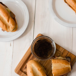 French Dips with Homemade Au Jus