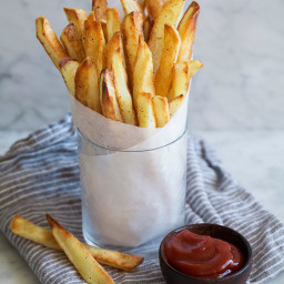 French Fries {Oven Baked}