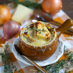 French Onion and Leek Soup