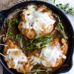 French Onion Chicken Bake in the Instant Pot