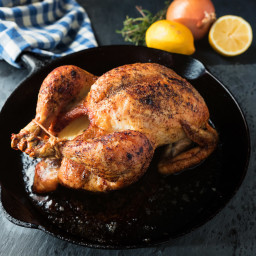 french roast chicken with lemon