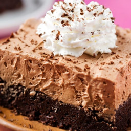 French Silk Pie Brownies