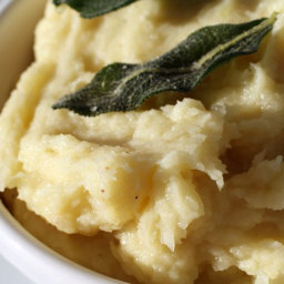 French in a Flash: Parsnip Purée with Olive Oil and Sage