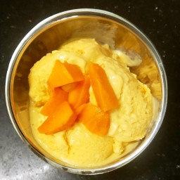 Fresh Alphonso Mango Ice Cream 