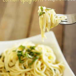 Fresh and Easy Lemon Spaghetti