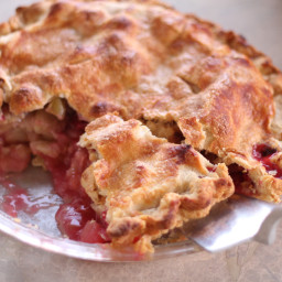 Fresh Apple Cranberry Pie