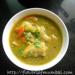 Fresh Bombay Duck Fish Green Curry