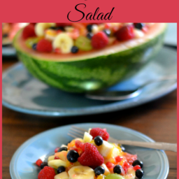 Fresh Fruit Pomegranate Salad #HolidayRecipes