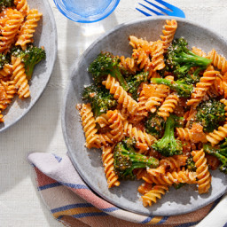 Fresh Fusilli & Broccoli with Tomato Sauce  & Pecorino Cheese